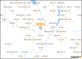 map of Sasal