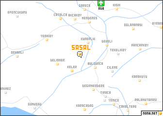 map of Şaşal