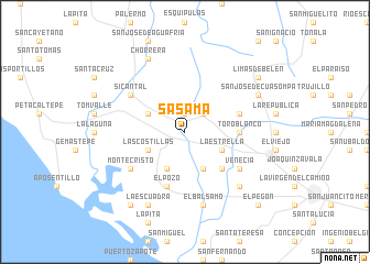 map of Sasama