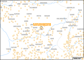 map of Sasambora