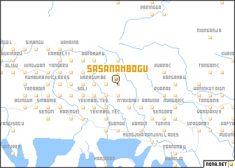 map of Sasanambogu