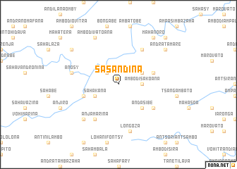 map of Sasandina