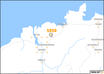 map of Sasa