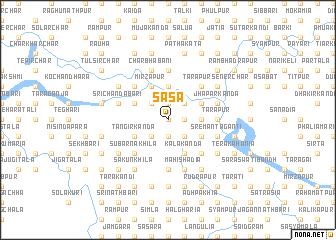 map of Sasa