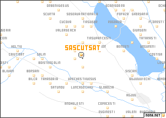 map of Sascut-Sat