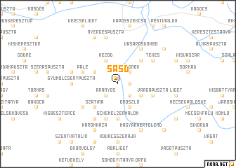 map of Sásd