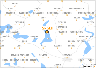 map of Sasek