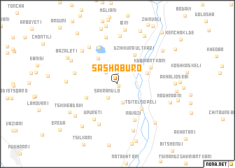 map of Sashaburo