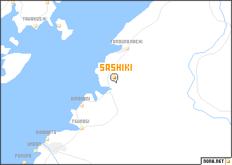 map of Sashiki
