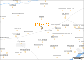 map of Sashkino