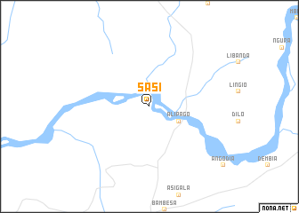 map of Sasi