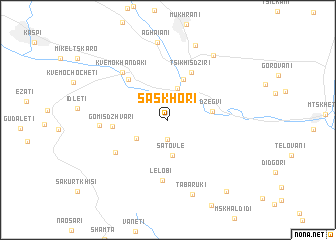 map of Saskhori