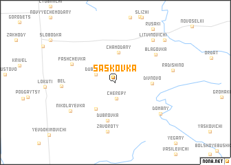 map of Sasʼkovka