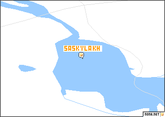 map of Saskylakh