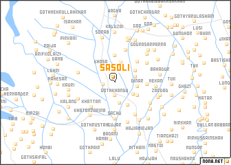 map of Sāsoli