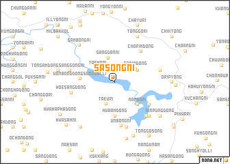 map of Sasong-ni