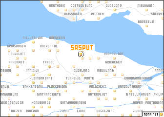 map of Sasput