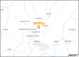 map of Sasroli