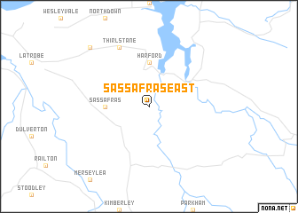 map of Sassafras East