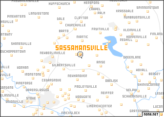 map of Sassamansville