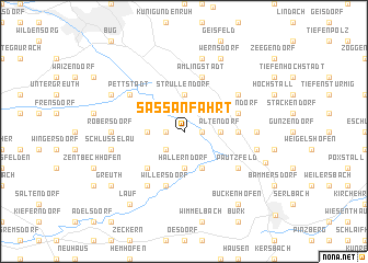 map of Sassanfahrt