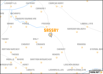 map of Sassay