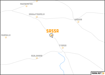 map of Sassa