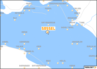 map of Sassel