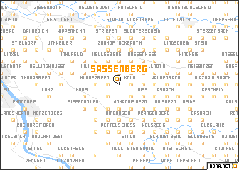 map of Sassenberg