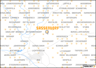 map of Sassendorf