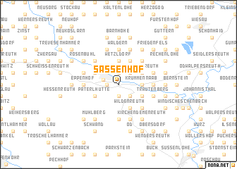 map of Sassenhof