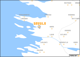 map of Sassila