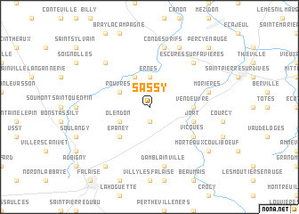 map of Sassy