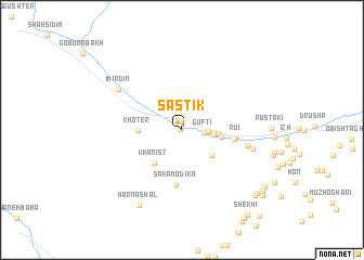 map of Sastik