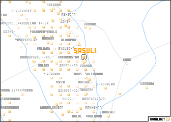 map of Sāsūlī