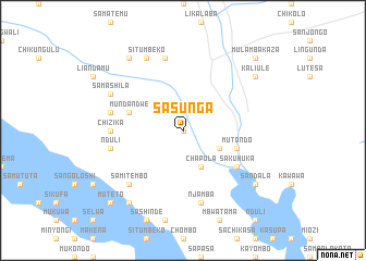 map of Sasunga