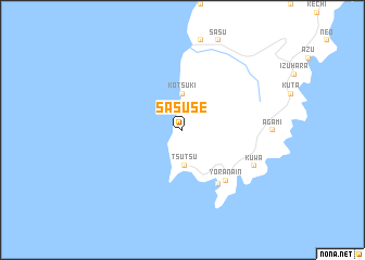 map of Sasuse
