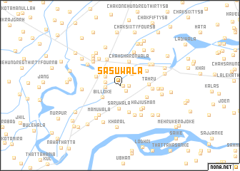 map of Sasūwāla