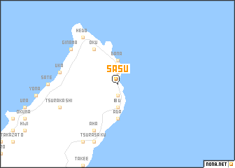 map of Sasu