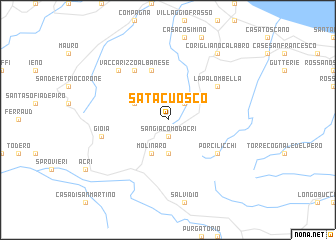 map of Satacuosco