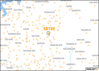 map of Sat\