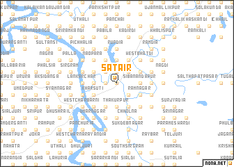 map of Sātair