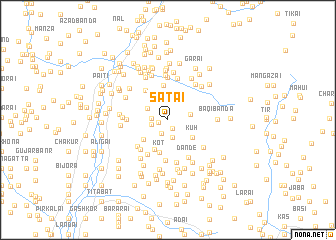 map of Satai