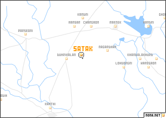 map of Satak