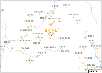 map of Sātal