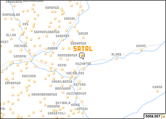 map of Sātal