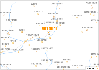 map of Sat\