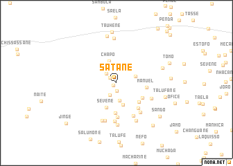 map of Satane