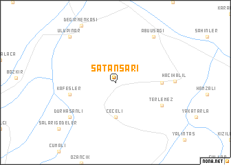 map of Satansarı