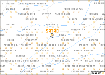 map of Sátão